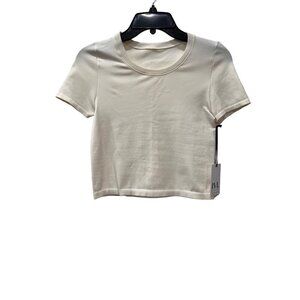 New IVL COLLECTIVE Size M/L Slim Fit T-Shirt Off-White